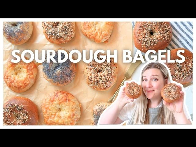 The BEST Sourdough Bagel Recipe | Easy Step-by-Step Tutorial