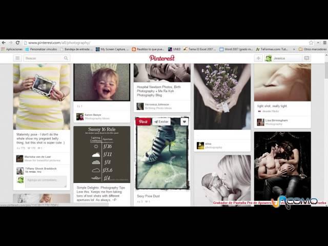 Cómo utilizar pinterest y compartir imágenes