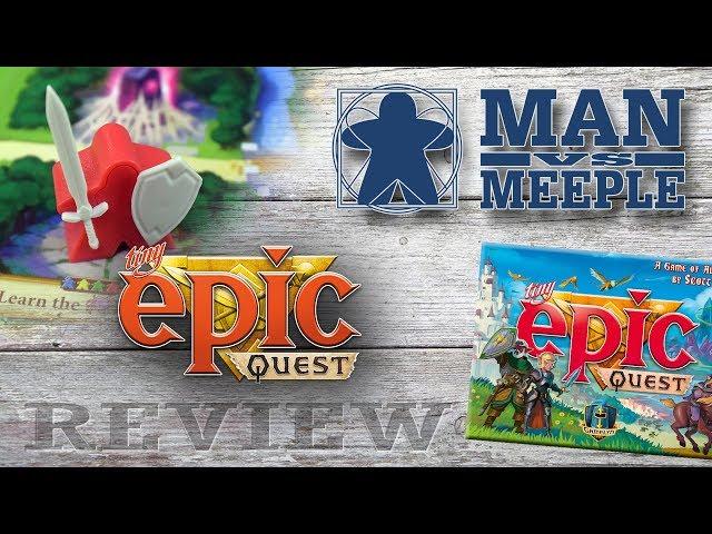 Tiny Epic Quest (Gamelyn Games) Review by Man Vs Meeple