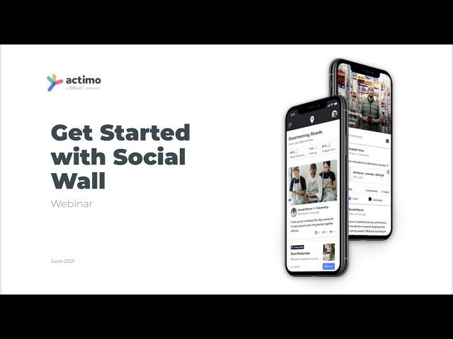 Webinar - Social Wall