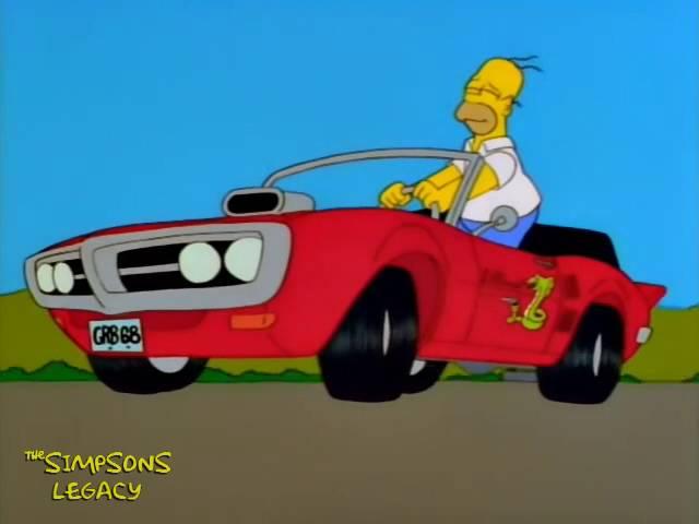 Homer Buys Snake's Car