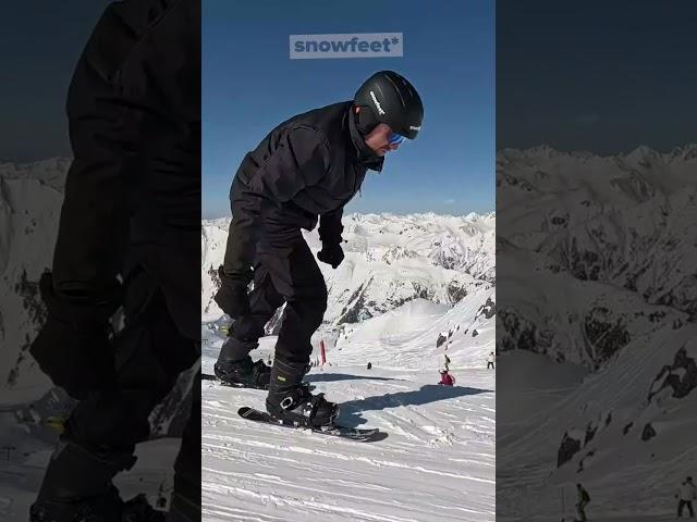 Skis made for snowboard boots? Oh yes! 