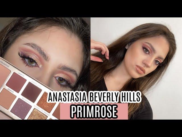 ANASTASIA BEVERLY HILLS PRIMROSE PALETTE REVIEW + TUTORIAL