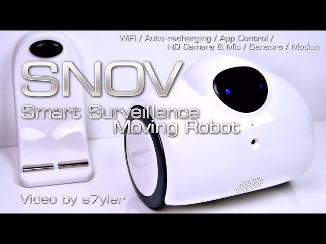 Snov™ (Review) Smart Surveillance Moving Robot with Camera // by s7yler