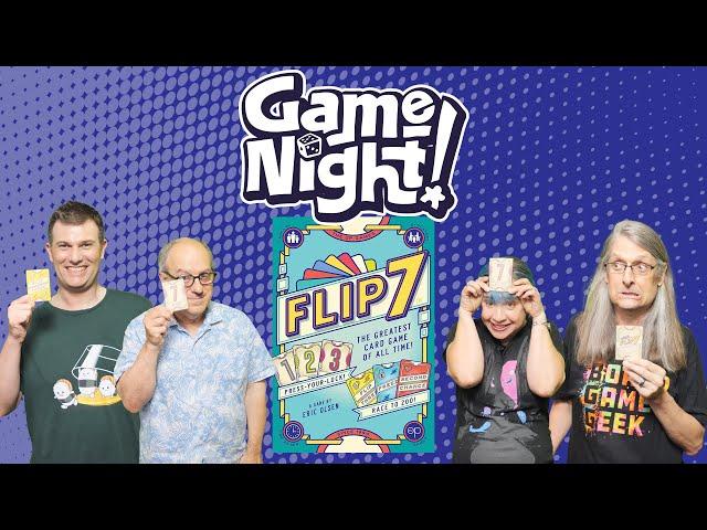 Flip 7 - GameNight! Se12 Ep20 - How to Play and Playthrough