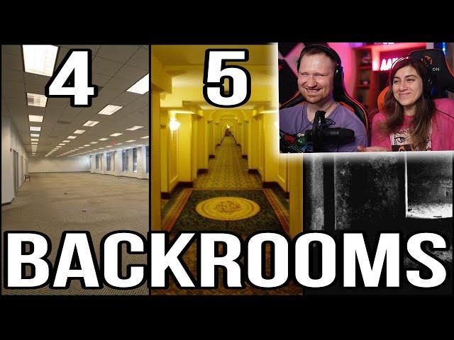 4-6 уровни - ЗАКУЛИСЬЕ (The Backrooms) | РЕАКЦИЯ