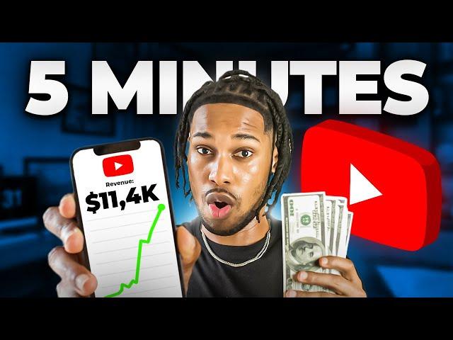 Make Money on YouTube in 5 Minutes ($350+/Day)