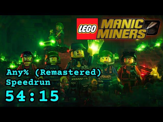 Manic Miners - [Former WR] Any% Speedrun - Remastered Campaign - 54:15 RTA