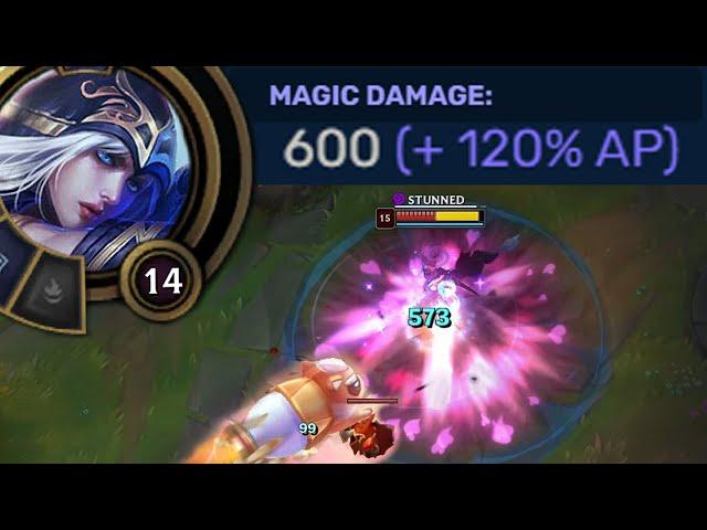 League of Legends But FULL AP Burn Ashe Is SOMETHING