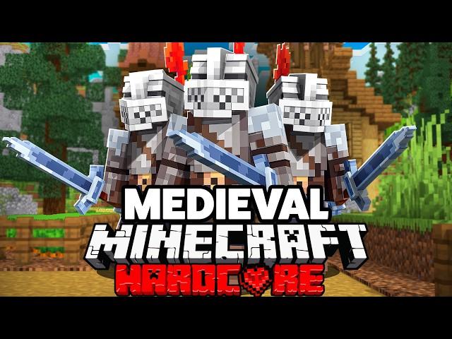 100 Players Simulate Medieval Civilizations in Minecraft...