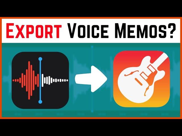 Voice Memos to GarageBand iOS (iPad/iPhone)