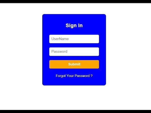 JavaScript validate form | HTML, CSS and JavaScript