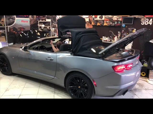 Ремонт Кабриолетов в Спб Chevrolet Camaro Cabriolet Tuning Покраска Авто, Перетяжка, Замена тента.