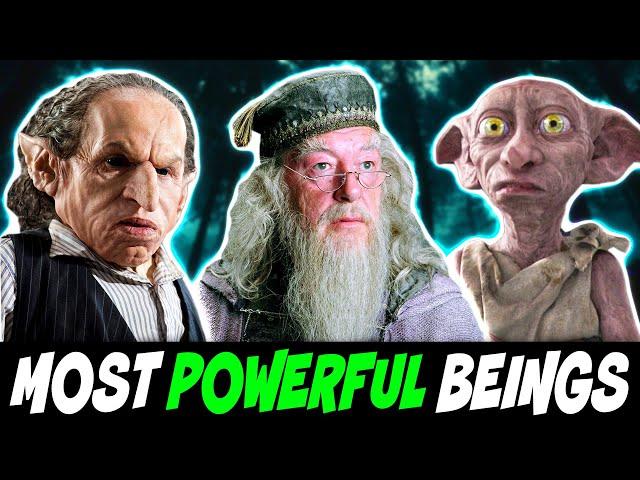 The 10 Most POWERFUL Magical Beings (SPECIES RANKED) - Harry Potter Theory