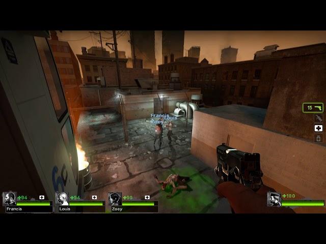 Left 4 Dead 2 Facts #65 - Bots cannot detect fire