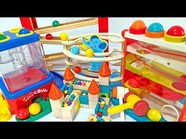 Marble run race ASMR  Summary video of over 10 types of marble runs.Compilation Long video!