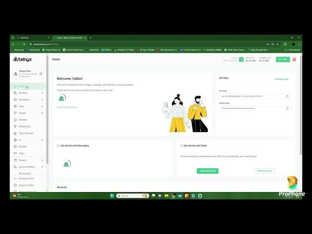 How To Connect Your Telnyx Account To ProPhone