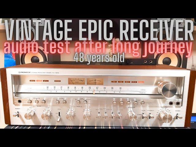 Reviving the Pioneer SX-1250: The Ultimate HiFi Receiver Test & Restoration Journey