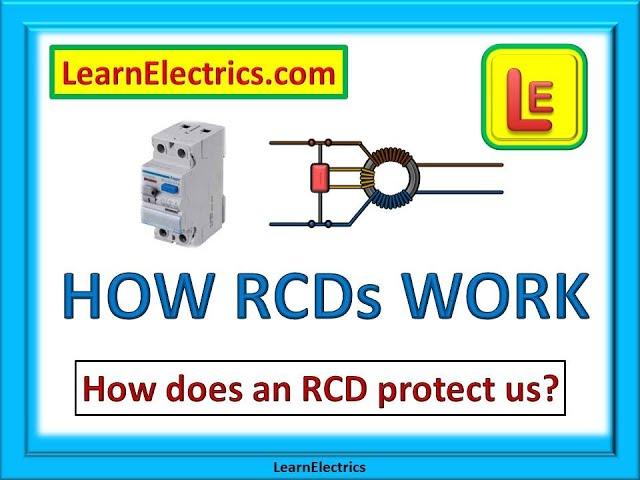 HOW RCDs WORK