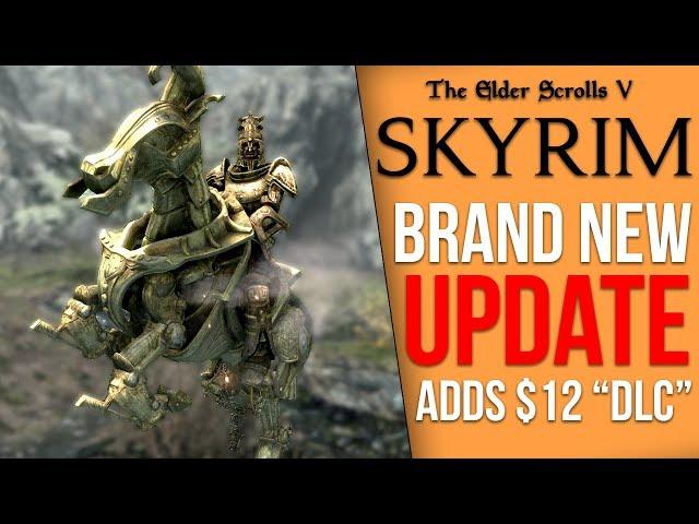 Skyrim's Latest Update Adds a $12 "DLC" (Creation Club)