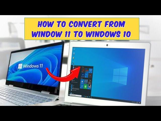 "How can I downgrade from Windows 11 to Windows 10?"