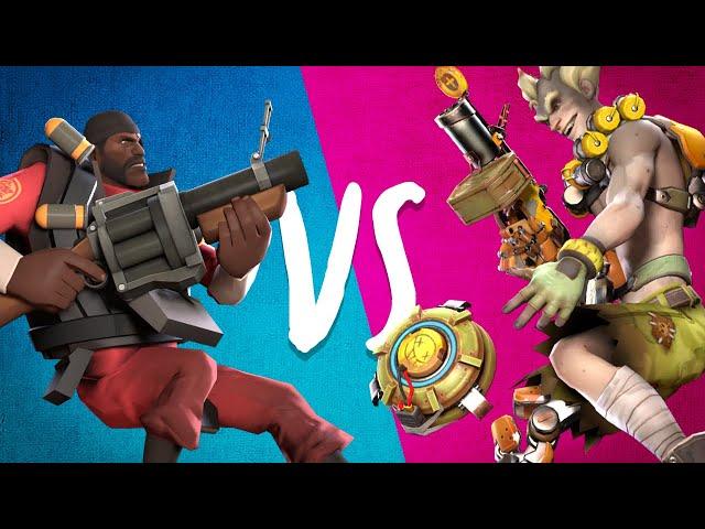 Demoman VS Junkrat - Who does more damage?