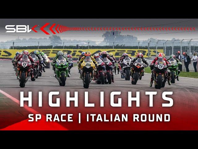 FULL HIGHLIGHTS: Superpole Race at Cremona  | 2024 #ItalianWorldSBK 