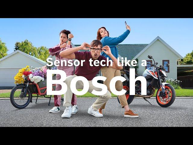 Bosch presents: Sensor tech #LikeABosch