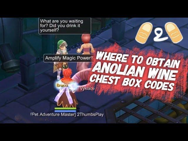 Ragnarok Mobile How to Get Anolian Wine Bracci Brad Brother Chest Codes Quest Walkthrough Gameplay