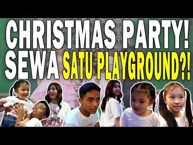 3 KRUCIL NGERAYAIN CHRISTMAS PARTY, FULL SEHARIAN MAIN DI PLAYGROUND‼️