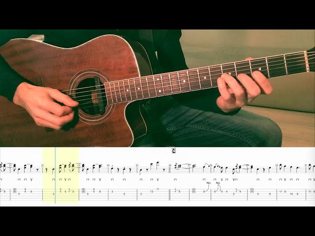 The Weeknd - Blinding Lights. How To Play On Guitar (notes+TAB). Как играть На Гитаре (ноты+ТАБы).