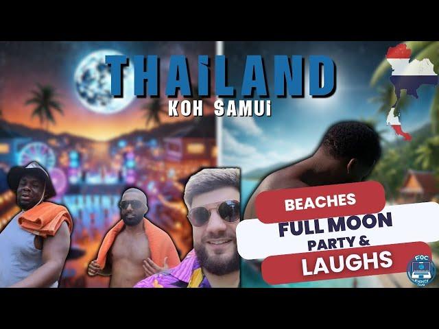  Thailand’s Koh Samui Madness! Full Moon Party, Beach Vibes & Wild Moments | Thailand Vlog Ep.2