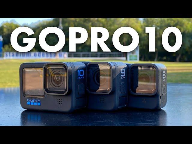 GoPro HERO10 Black: Распаковка и сравнение с GoPro 9 и GoPro 8