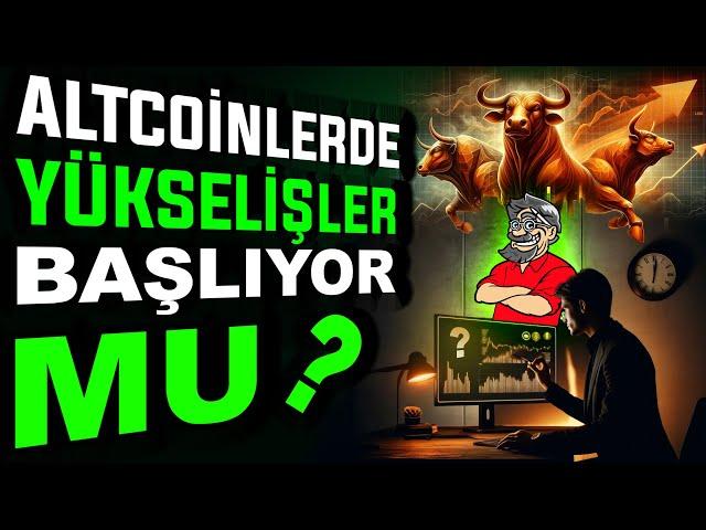 ALTCOİNLERDE YÜKSELİŞ BAŞLIYOR MU? ALTCOİN MARKETCAP BİTCOİNDEN AYRIŞIYOR! |Btc Analiz| Altcoin |