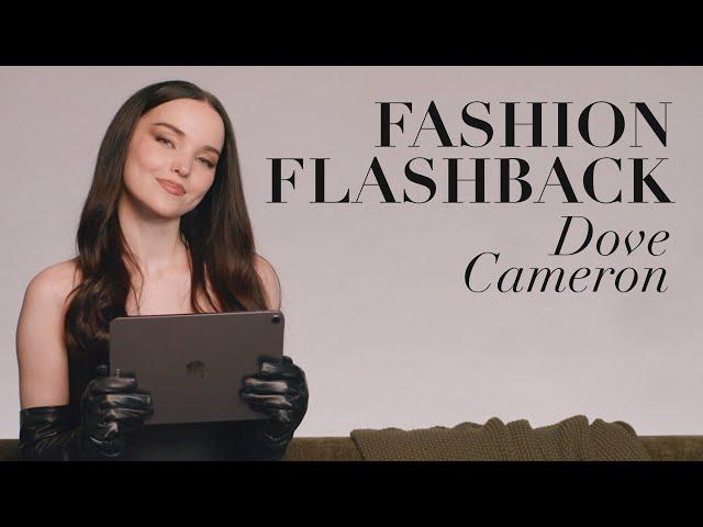 Dove Cameron Was Sewn Into Her Dress and Had No Idea | Fashion Flashback | Harper's BAZAAR