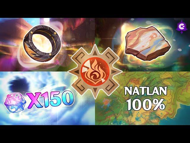 100% NATLAN Guide  (Collectibles, Chests, Secrets etc)