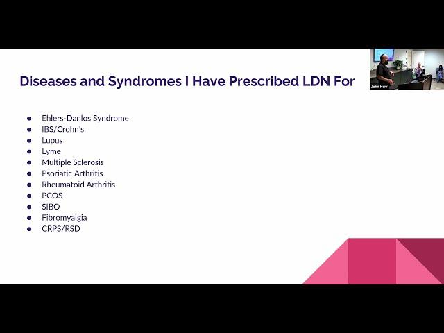 LDN, CPRS and RSD - Potential Benefits