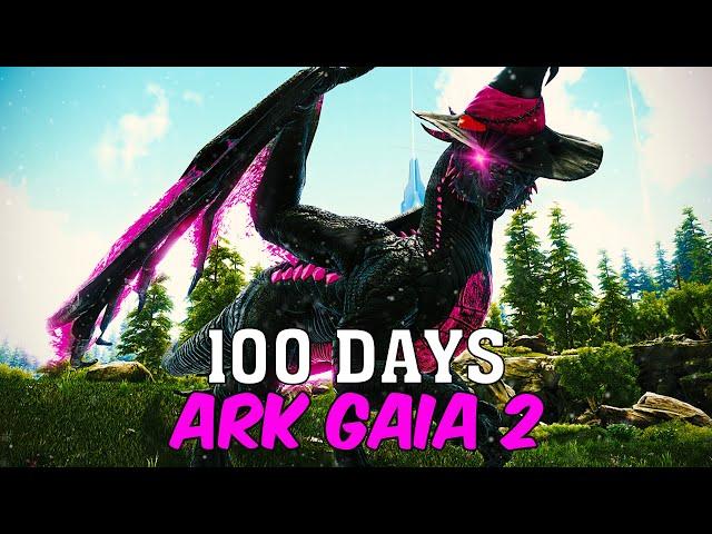 I Spent 100 Days In Ark Gaia 2 Mods Of The Gods... And Here's What Happened!