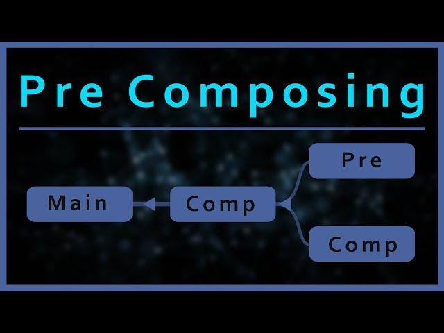 After Effects Tutorials for beginners PreComposing