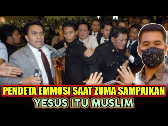  MAKIN BANYAK PENDETA EMMOSI SAAT ZUMA SEBUT YESUS MUSLIM || zuma zulkifli m abbas terbaru