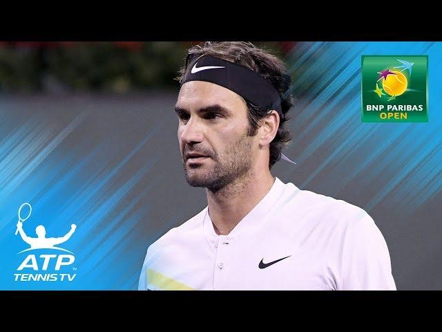 Best shots from brilliant Roger Federer v Hyeon Chung match | Indian Wells 2018