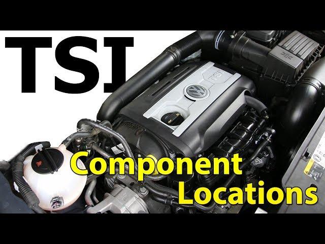 2.0t TSI VW Engine Component Location