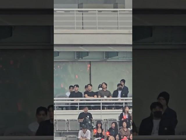 OMG RM  SUGA JIMIN  AND TAEHYUNG IS AT JHOPE CONCERT FINAL SEOUL  #RM #SUGA #JIMIN #V #JHOPE #BTS