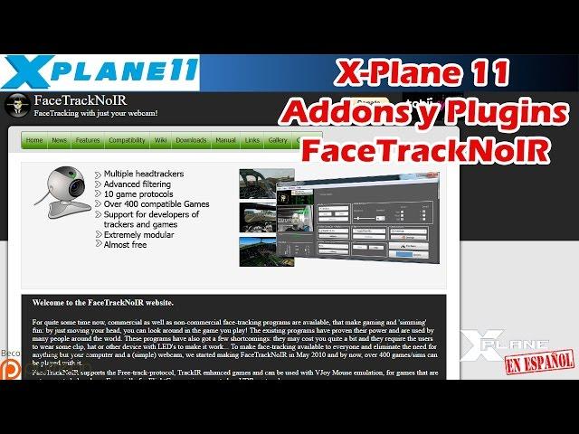 X-Plane 11 - Addons y Plugins - FaceTrackNoIR