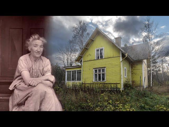 101 Year Old Swedish Lady's Abandoned Yellow Tiny House - Untouched!