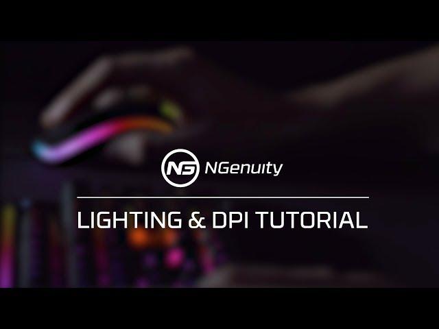 How to Setup the Pulsefire Surge RGB Mouse Color and DPI settings with the NGenuity Software