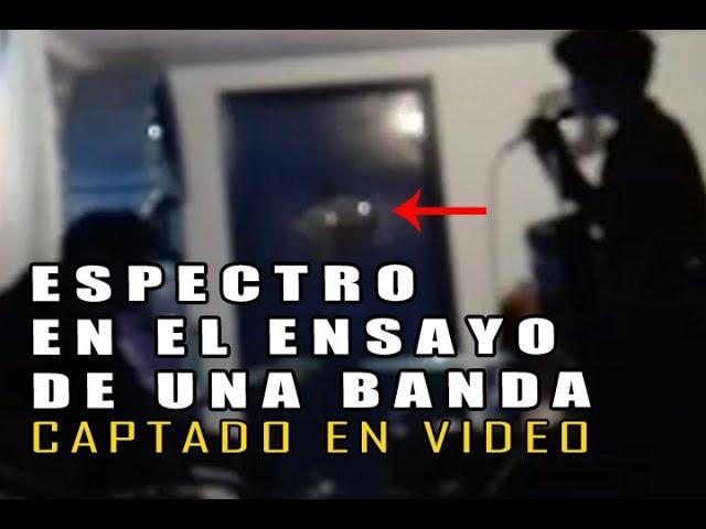 Espectro en el Ensayo de una Banda de Rock Captado en Vídeo l Pasillo Infinito Documentos