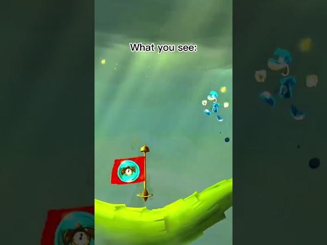 What you see VS what you don’t see in Rayman Legends