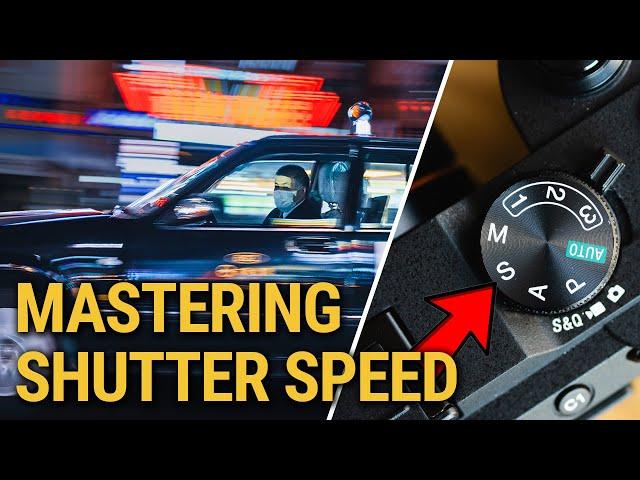 Master SHUTTER SPEED in Less Than 15 Minutes! Camera Basics of Beginners 2024