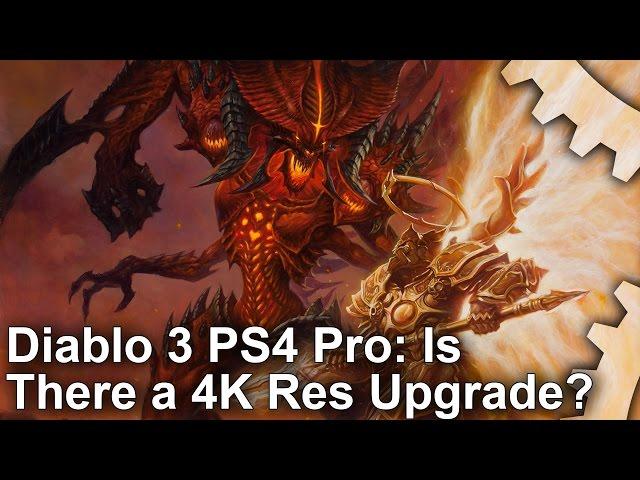 Diablo 3 PS4 Pro Patch: Is There a 4K Upgrade?